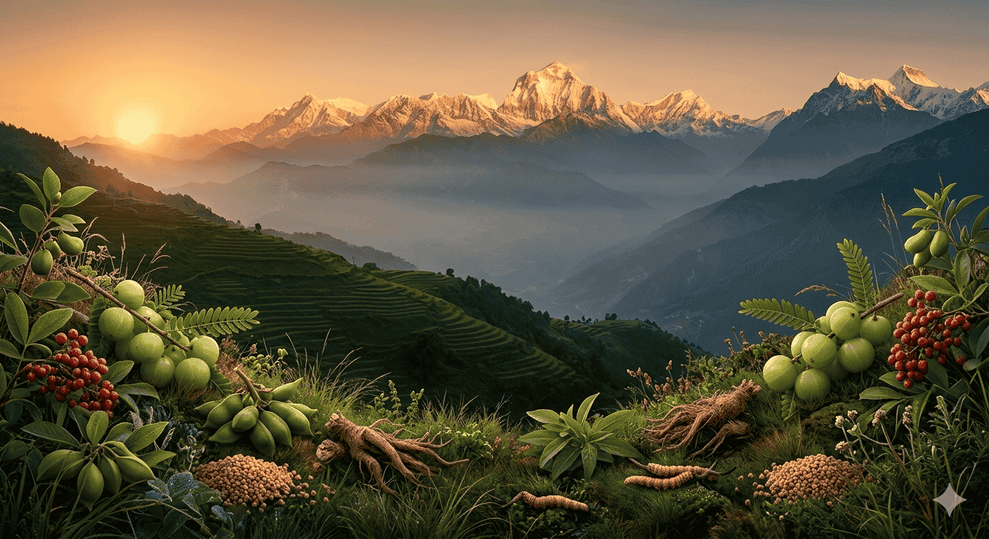 Serene Nepalese-inspired interior