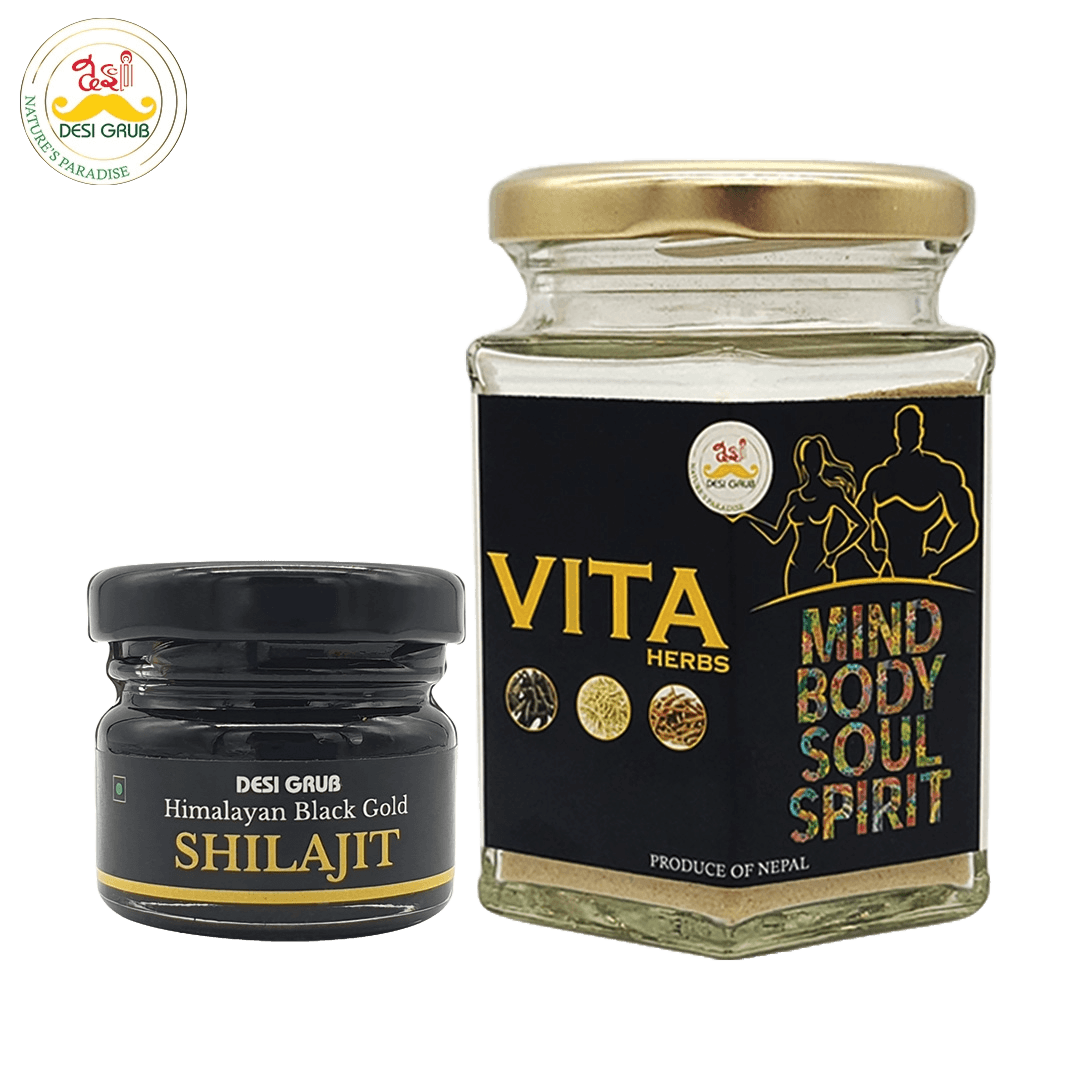 Himalayan Shilajit Gold Resin Jars
