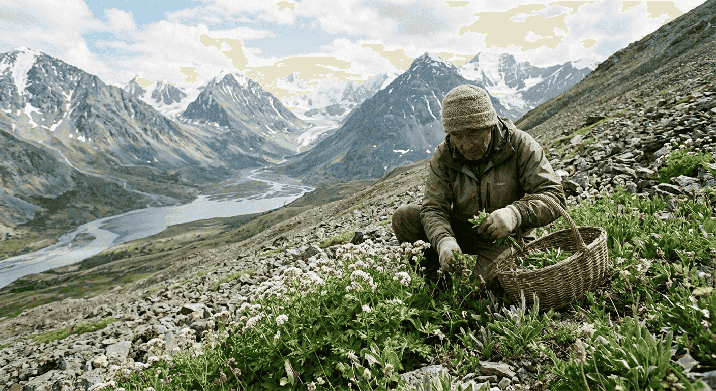 Wildcrafted Himalayan herbs